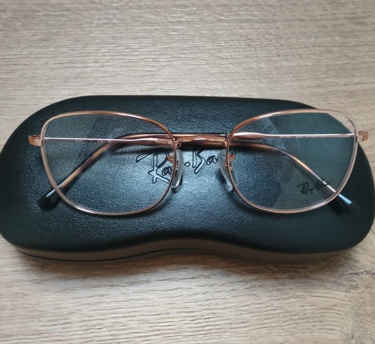 Nowe odprawy Ray-Ban RX 6497 Rose gold