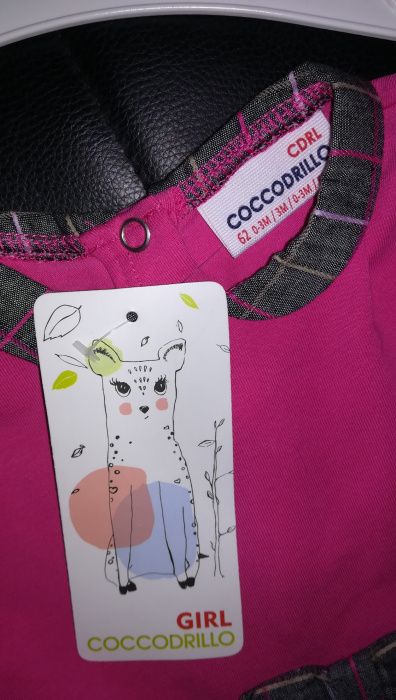Nowa sukienka dla dziewczynki coccodrillo 62
