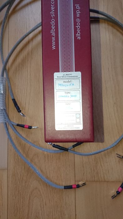 Kable głośnikowe Albedo monolith monocrystal