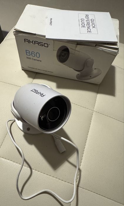 Kamera IP AKASO B60 1080P, zewnętrzna WLAN IP65