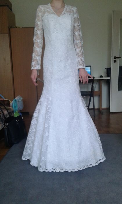 Koronkowa Suknia Ślubna