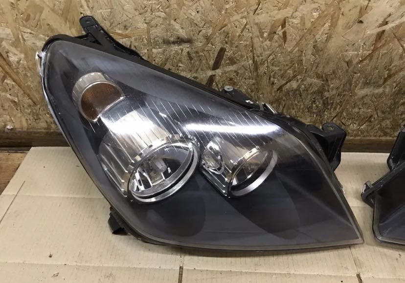 Lampy Lampa Lewa Prawa Opel Astra H 04-12.r Europa SZKŁO BDB