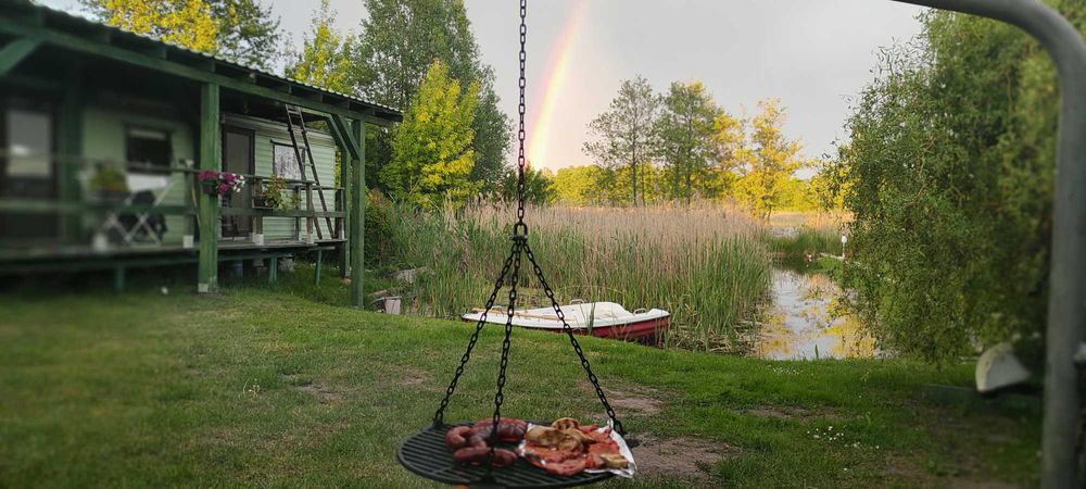 Domek holender Mazury Orzysz nad jeziorem
