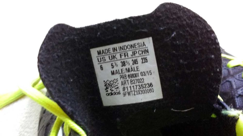 buty piłkarskie adidas 38 2/3  wkładka  24cm