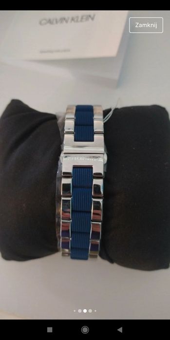 Zegarek Calvin Klein Kontrast