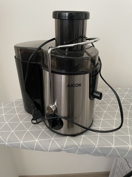 Соковижималка відцентрова Aicok AMR516 400W ( Нержавіюча сталь), Центрифужная соковыжималка