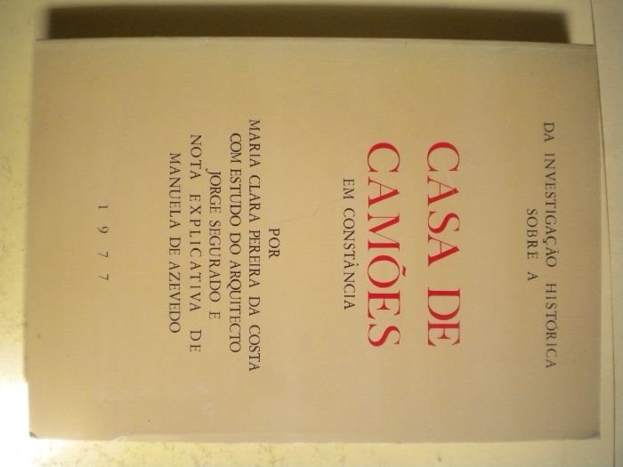 Da Investigação Histórica Sobre a Casa de Camões