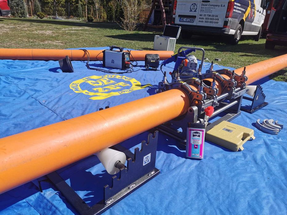 Zgrzewarka Doczołowa RDHS-160Y4 docisk ręczny