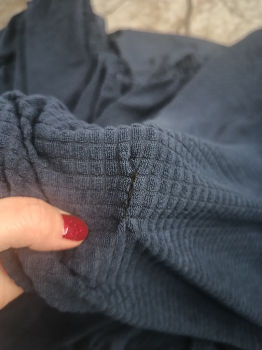 Nowy pokrowiec granatowy na kanapę Granbest