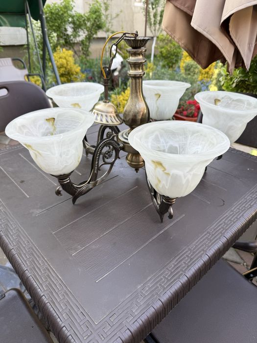 Люстра б/у (кована)