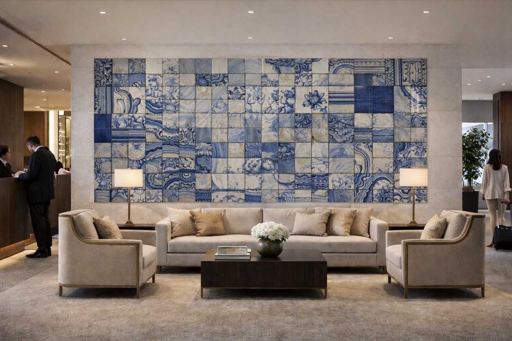 Azulejos Portugueses Antigos (Azularte) | Peças de Restauro | Seleção Premium 14x14