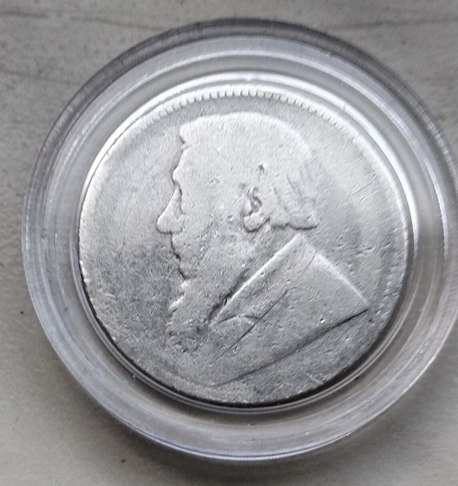 RPA Afryka Południowa 1 Szyling 1894 r Kruger srebro rzadka