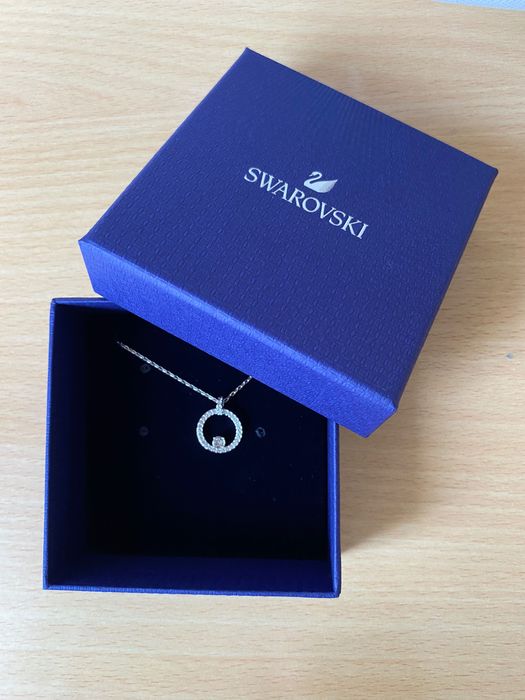 Pingente Creativity (Branco, Lacado a ródio) - Swarovski