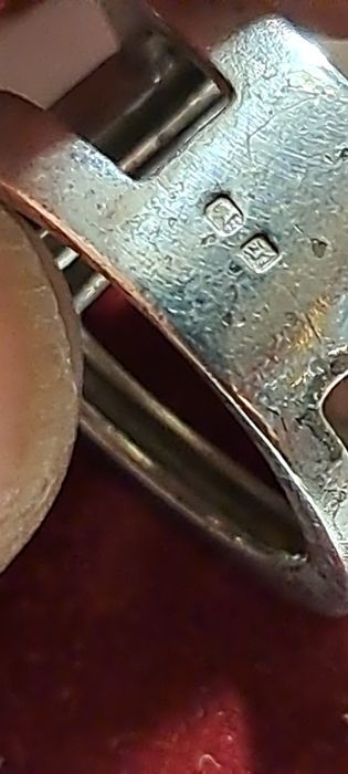 Anel em prata United Colors of Benetton.