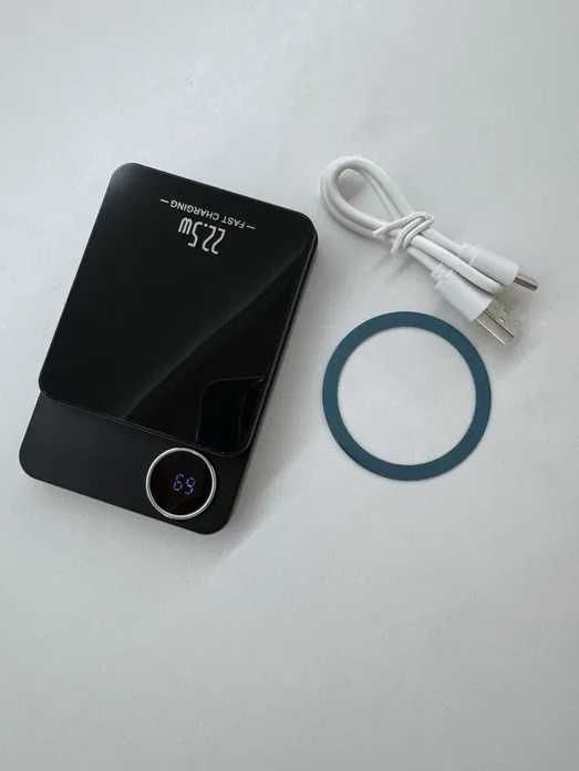 PowerBank MagSafe 10000 MAh 22,5W Q9 повербанк магсейв бездротова