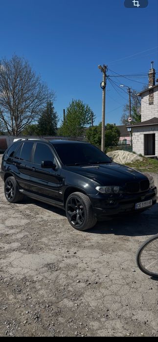 BMW x5e53  чорна на чорному