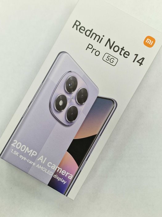 Xiaomi Redmi Note 14 PRO 5G Dual SIM/ 8GB/ 256GB/ Midnight Black/ GW24