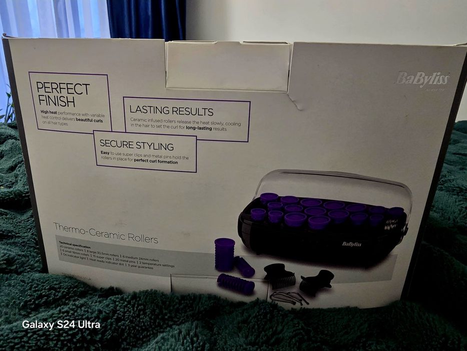 BaByliss termoloki ceramiczne, profesjonalne wałki do włosów,