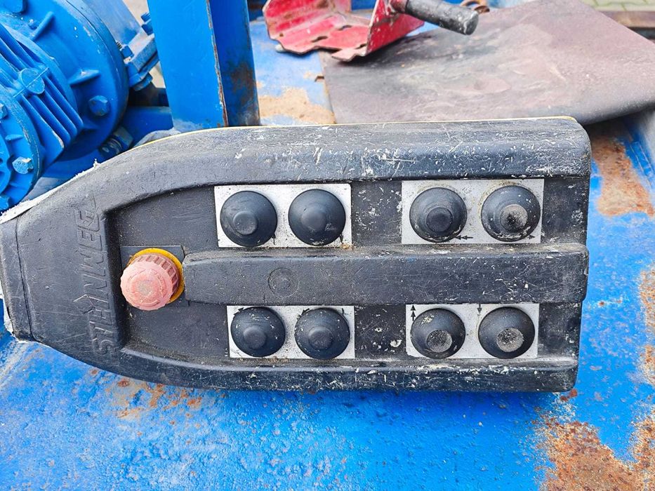 Dźwig Steinweg Bocker MK-300/5 Minikran żuraw wciągarka silki bloczków