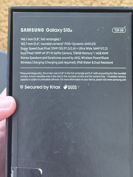 Samsung Galaxy S10e 128gb Preto