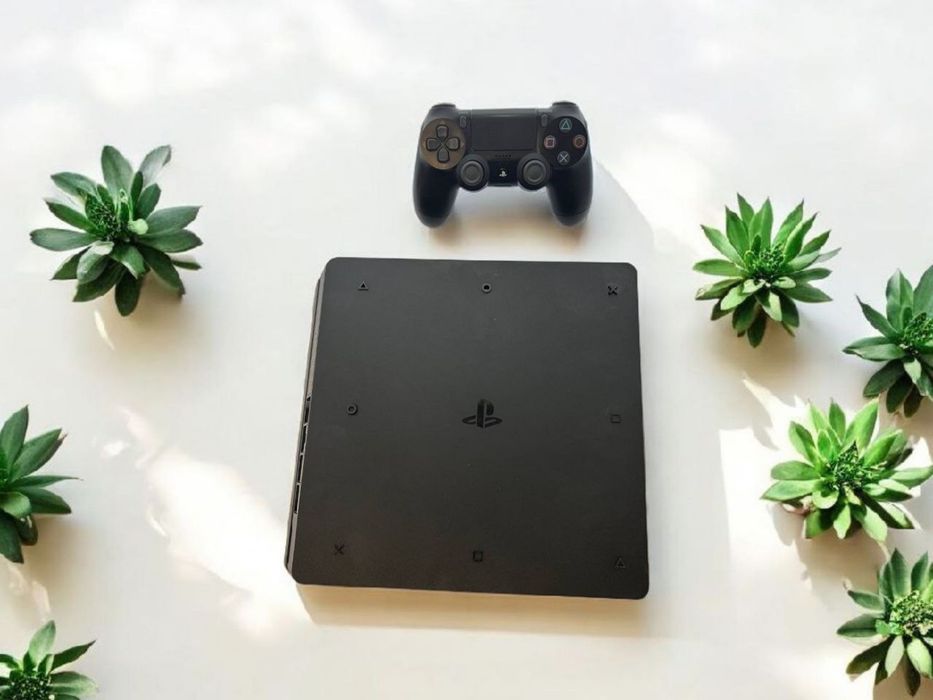 Playstation 4 slim 500 GB + 500 ігор із них 60 відібрані ТОП