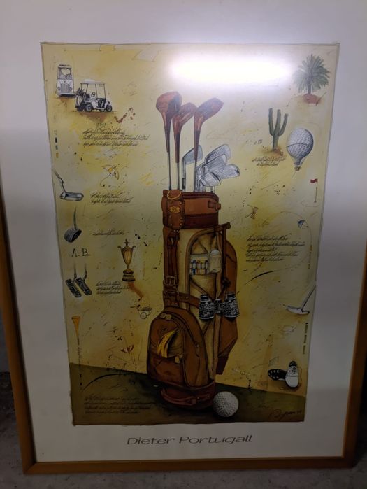 Impressão de Pôster da Arte do Golf - Verkerke  1997