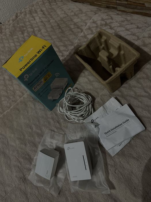 Kit de Tomadas Cpl TP-LINK Tl-Wpa4225Kit Av600 Wifi N300