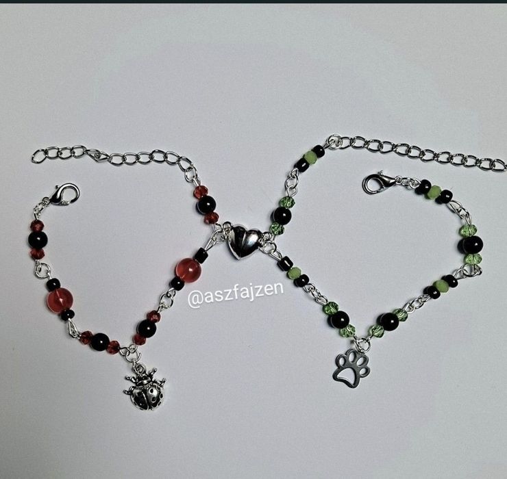 Maching Bransoletki Biedronka I Czarny Kot Alternative