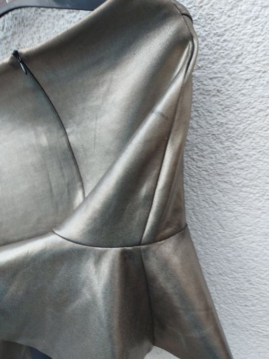 Spódniczka Mohito złota z baskinką XS/34