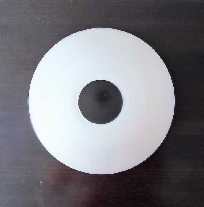 Kula klosz do żyrandola, mleczna , śr. 20,5cm