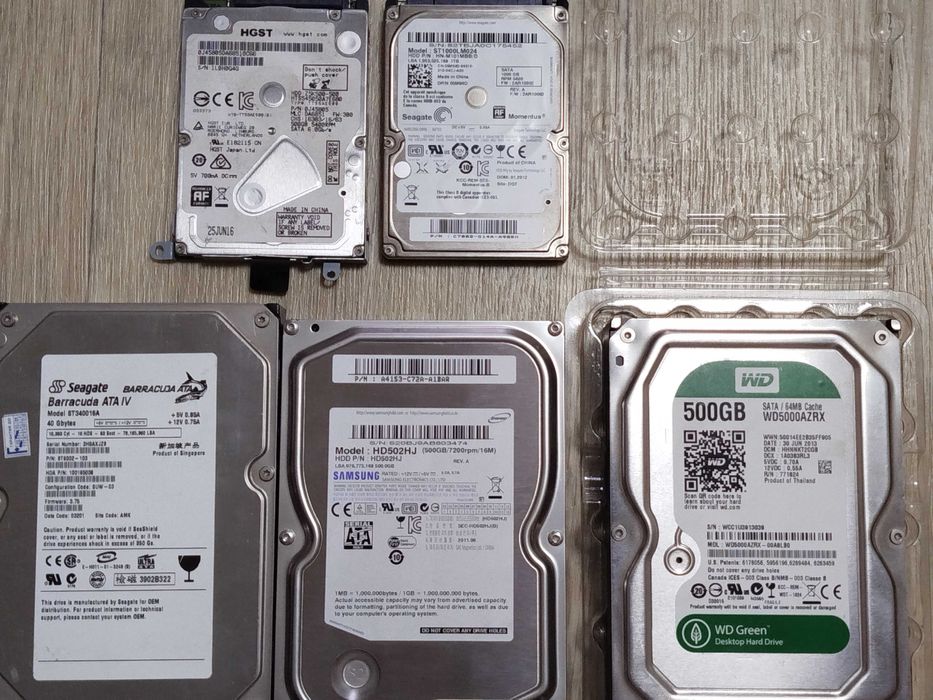 HDD на SSD (Samsung WD Seagate)