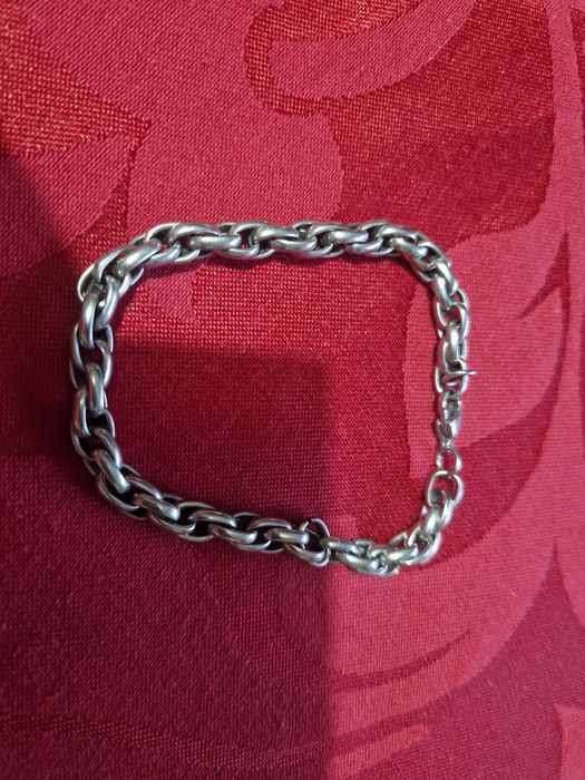 Pulseira 3 elos aço cirúrgico