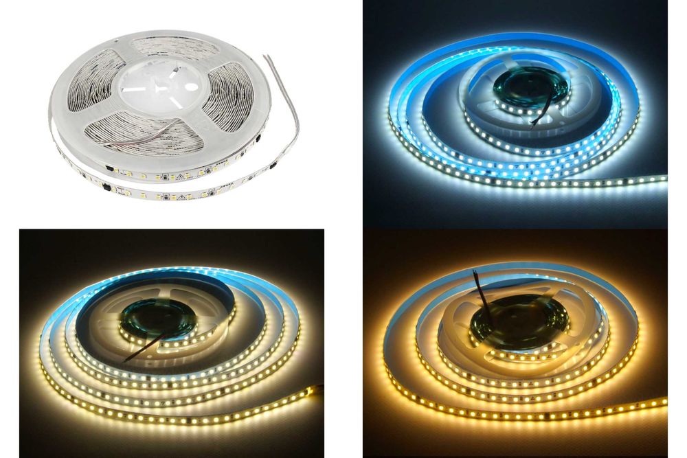 Світлодіодна стрічка 220v без силікону на клейкій основі