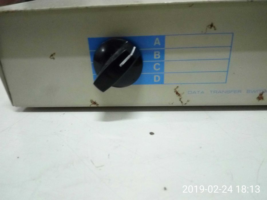 Comutador manual para servidores