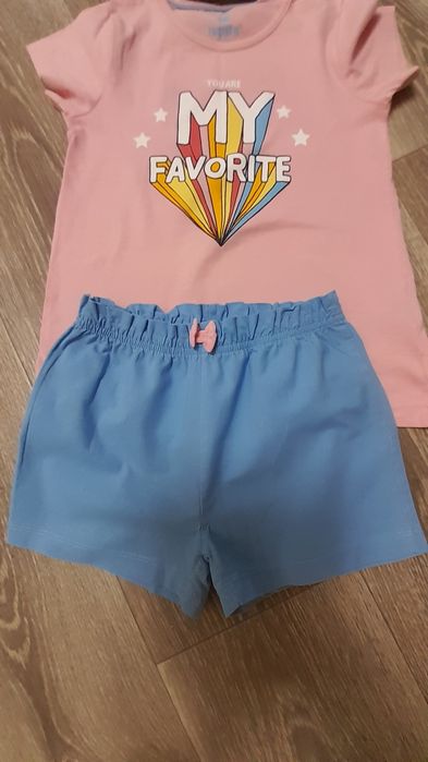 Летний комплект на девочку Lupilu 110-116