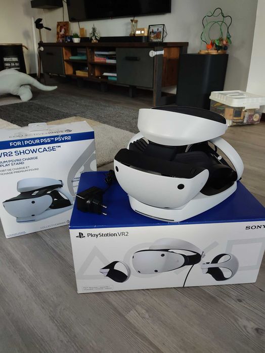 PSVR2 Em Estado de Novo + Base para Display e Carga