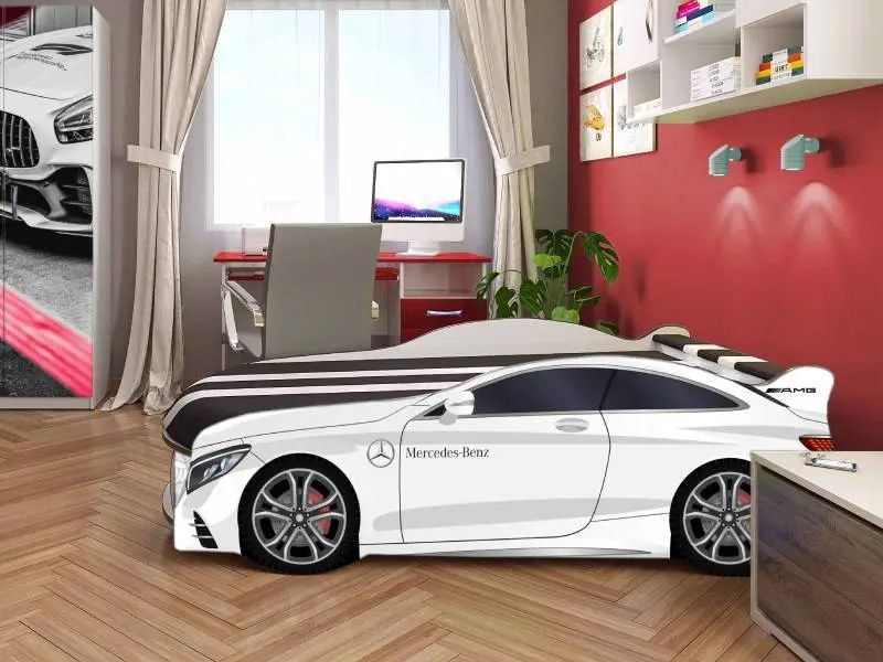 Ліжко машинка БМВ або Мерседес  Кровать машинка