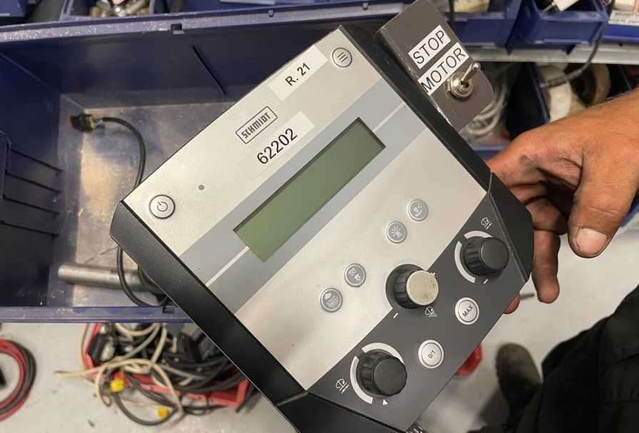 Solarka Piaskarka Schmidt Stratos Taśma silnik Kohler 1.1m3 epoke mała