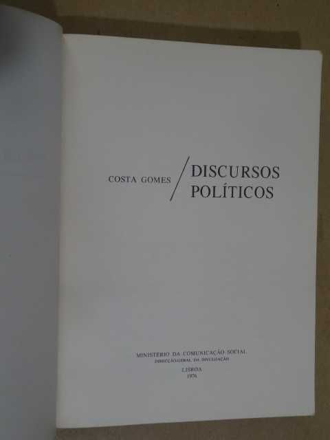 Discursos Políticos de Costa Gomes