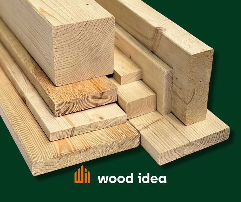 Drewno konstrukcyjne KVH C24 suche | 6 cm x 10 cm krokwie jętki legar