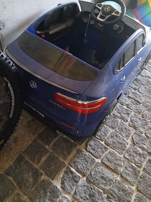 Carro eletrico de bebes Mercedes (avariado)