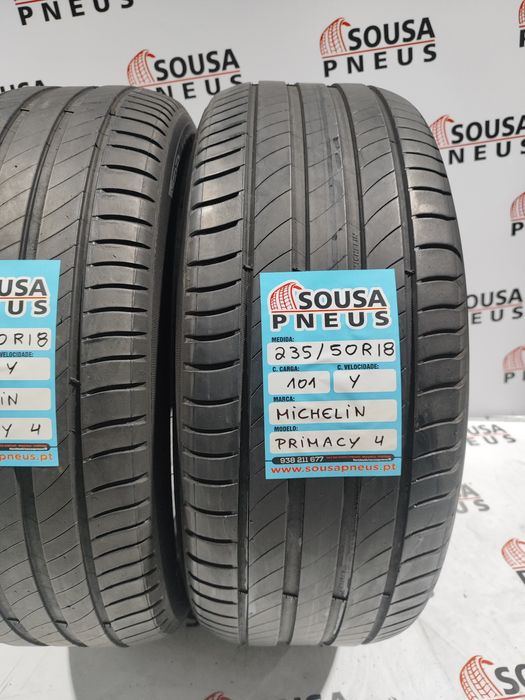 2 pneus semi novos 235-50R18 Michelin - Oferta dos Portes