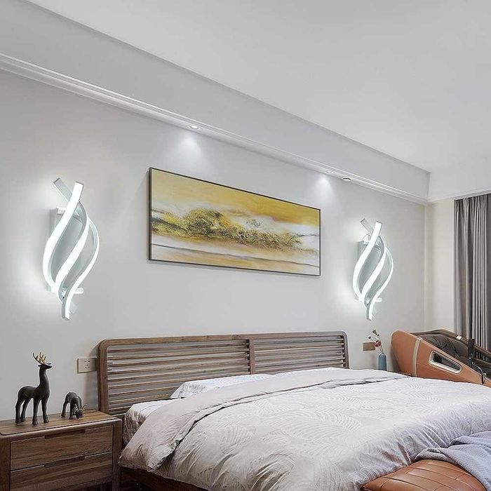 Kinkiet na schody lampa Led ścienna loft nowoczesna 24W 4500K