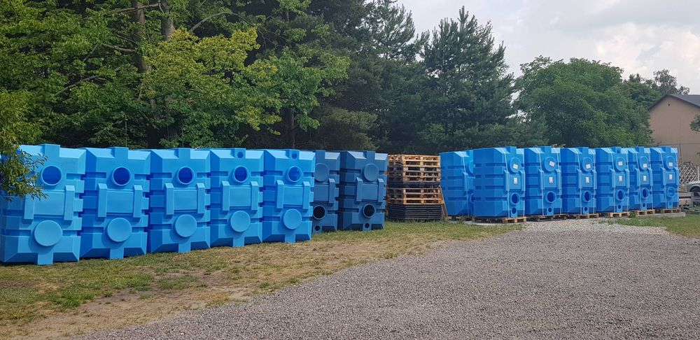 Szambo Ekologiczne Zbiornik Osadnik Beczka 2200L PRO-PLAST