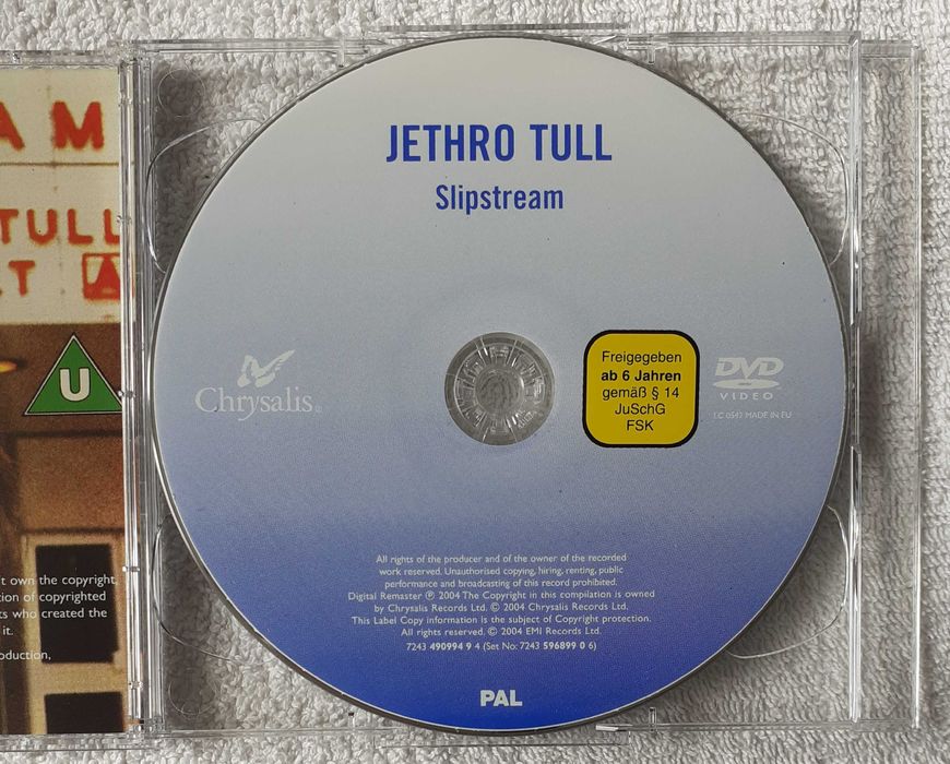 Jethro Tull – A + Slipstream (CD, Album, DVD-Video, PAL)