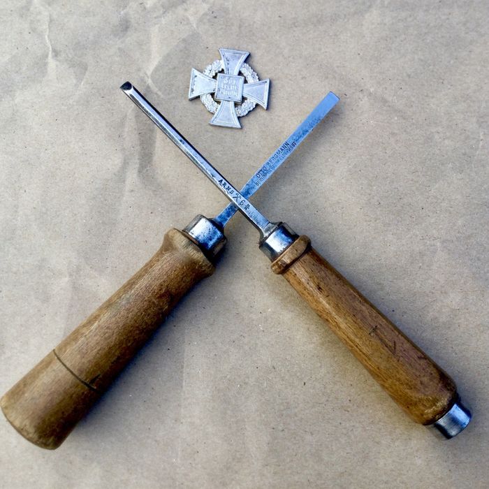 Антикварная немецкая стамеска, Германия начало ХХго века