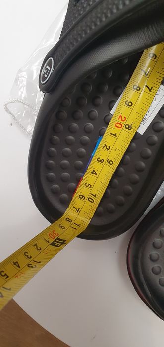 Klapki laczki krokodylki a'la crocs firmy sunlanse czarne 42 ogrodowe