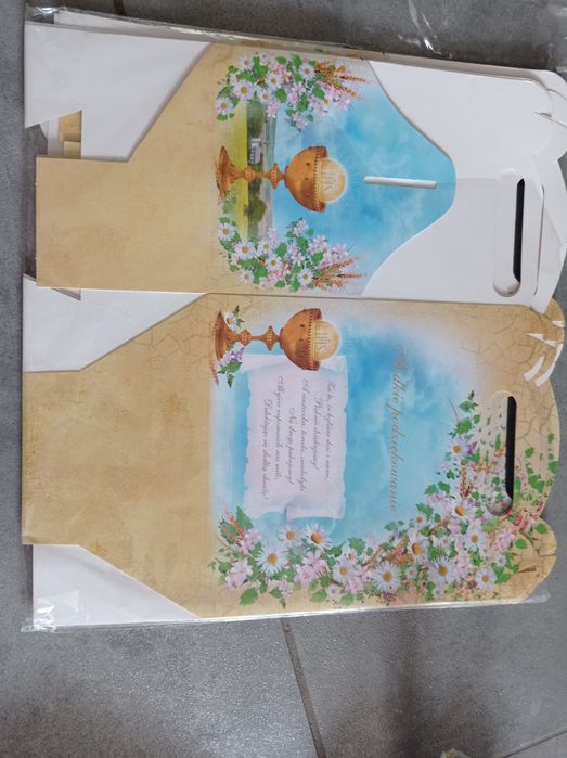 Komunia opakowania na ciasto