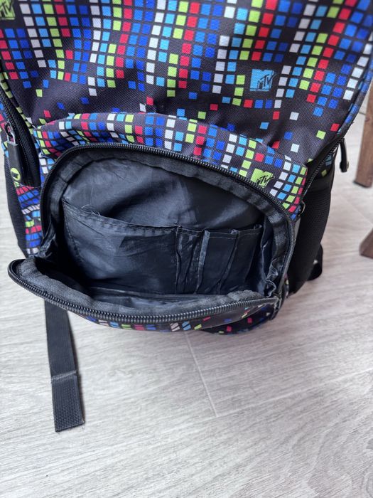 Школьный рюкзак польский MTV с рисунком усиленная спинка