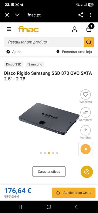 Samsung 2TB Hard Drive64354160725122120